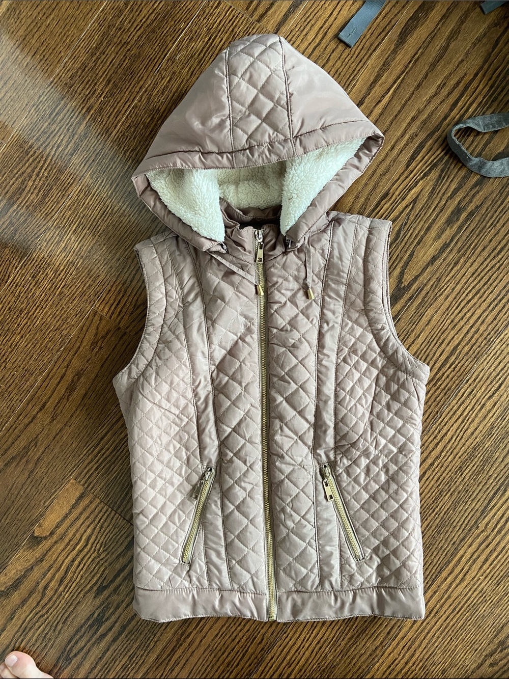 Quilted Hooded Vest